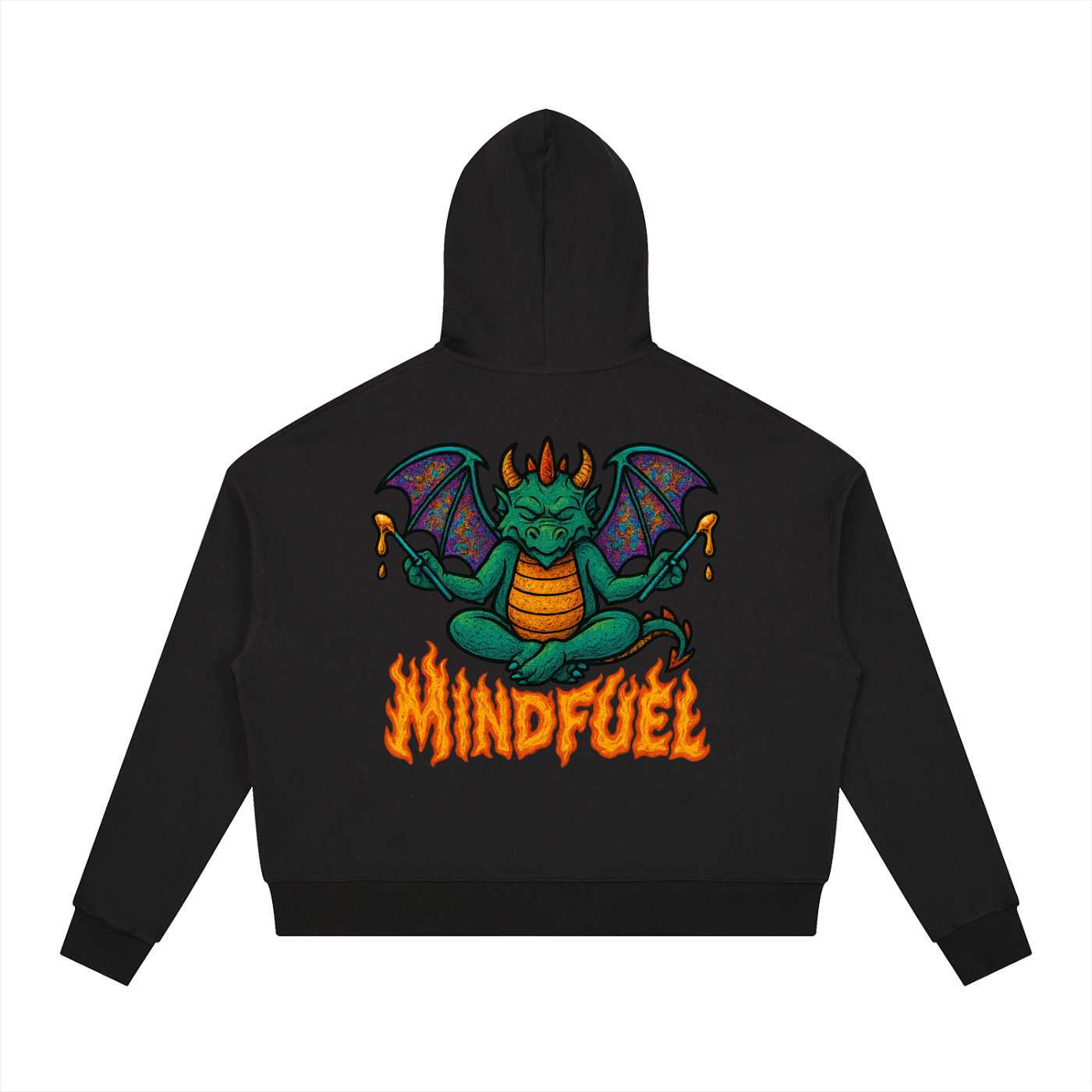 Contrast Drawstring Hoodie
