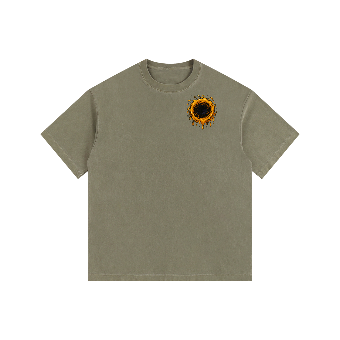 Vintage Washed Oversized Cotton T-Shirt
