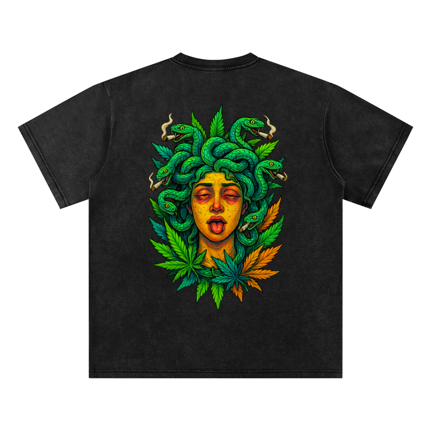 Bamboo Slub Snow Washed T-Shirt