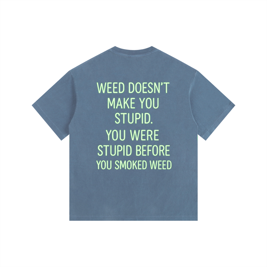 Vintage Washed Oversized Cotton T-Shirt