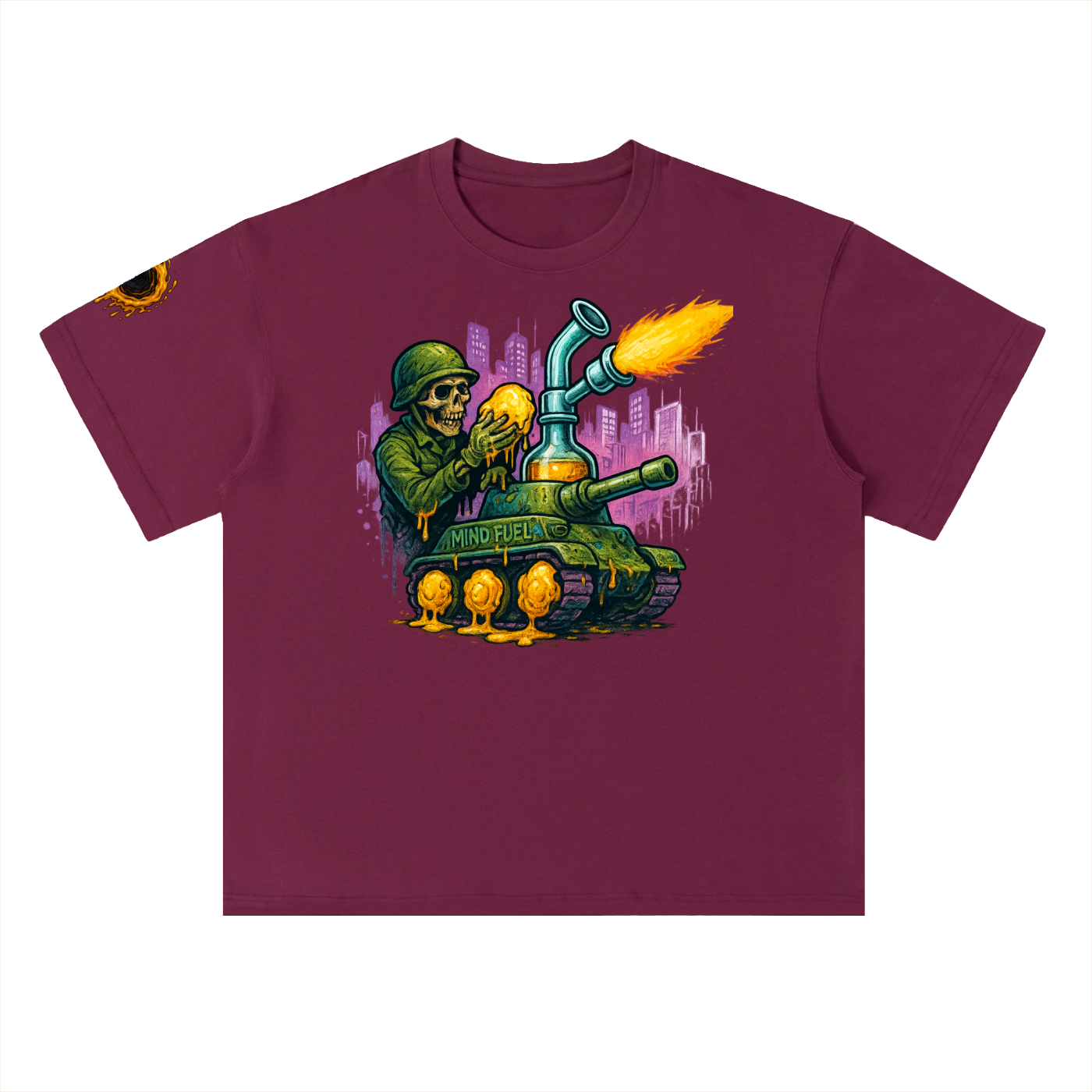 Heavyweight Drop Shoulder Cotton T-Shirt