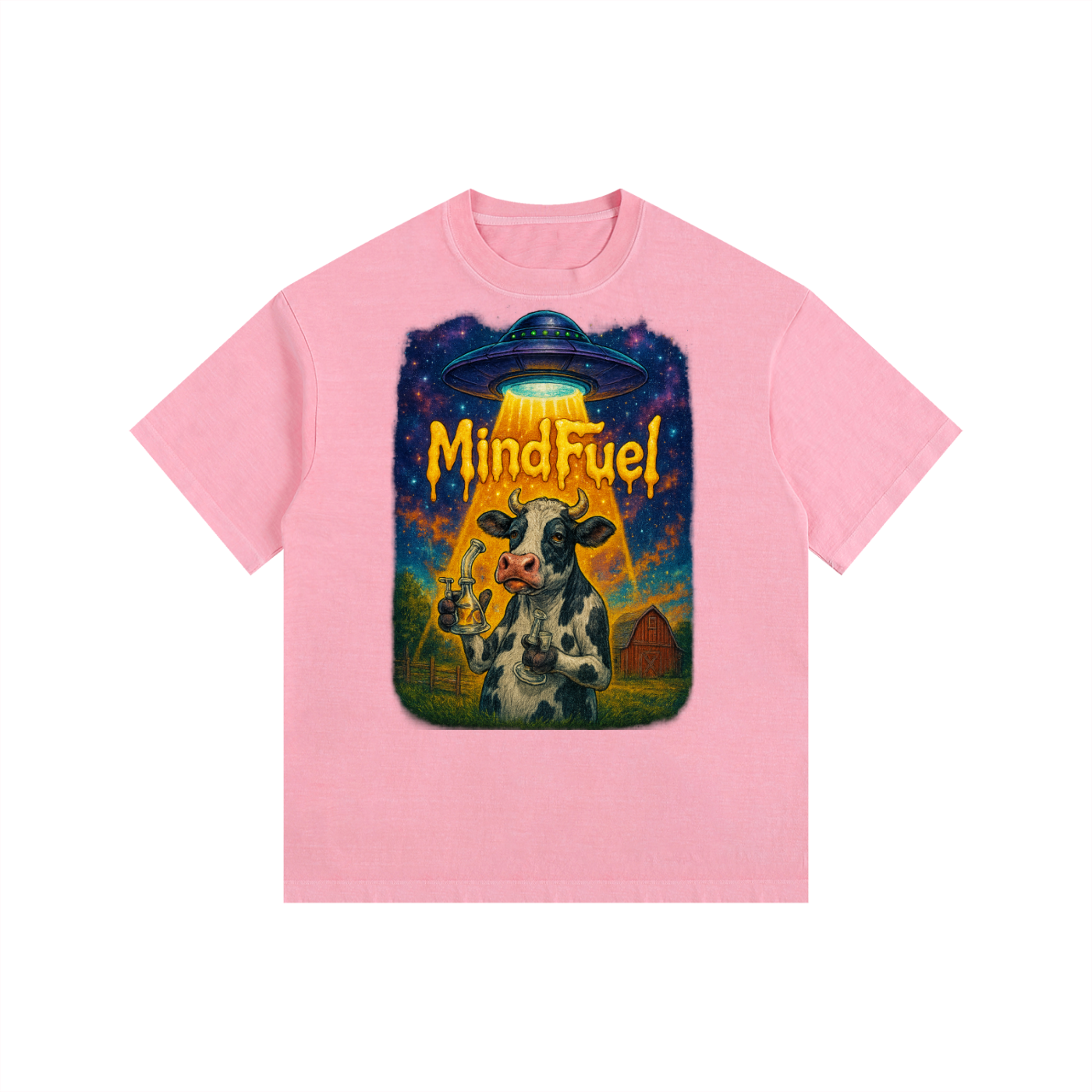 Vintage Washed Oversized Cotton T-Shirt