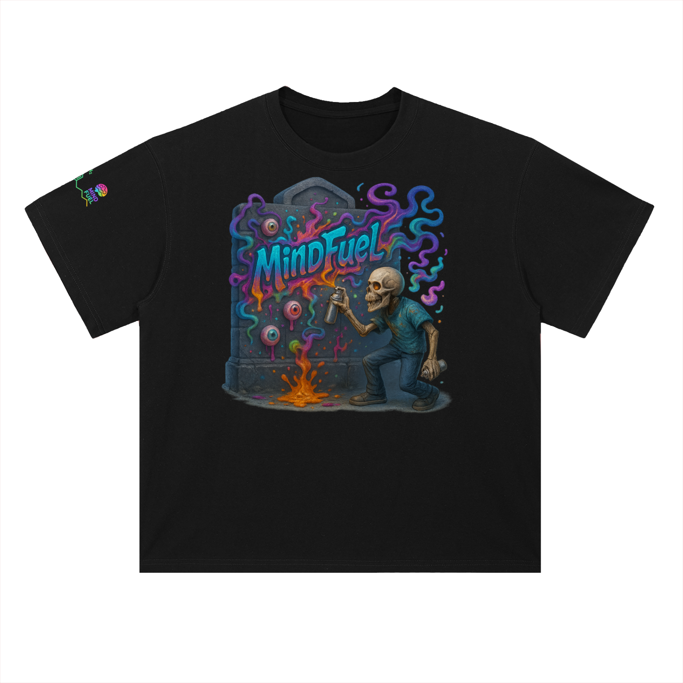 Heavyweight Drop Shoulder Cotton T-Shirt