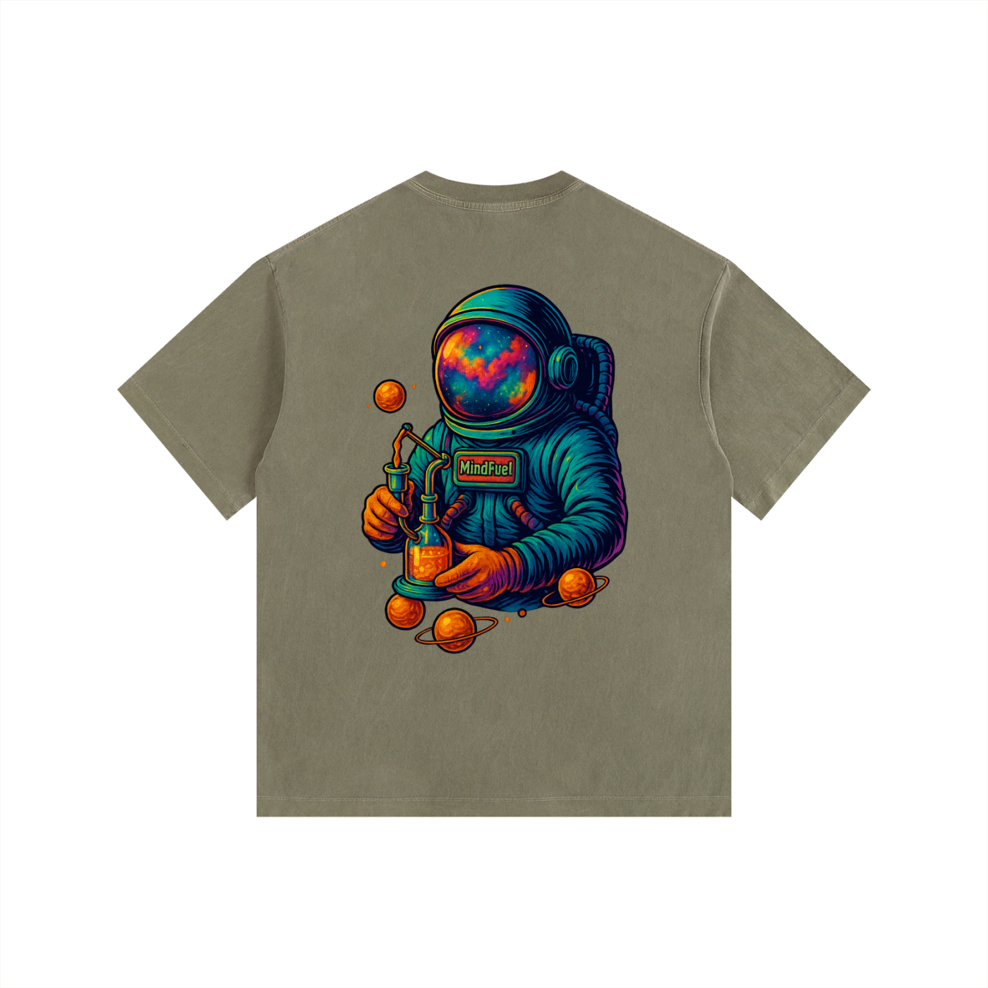 Vintage Washed Oversized Cotton T-Shirt