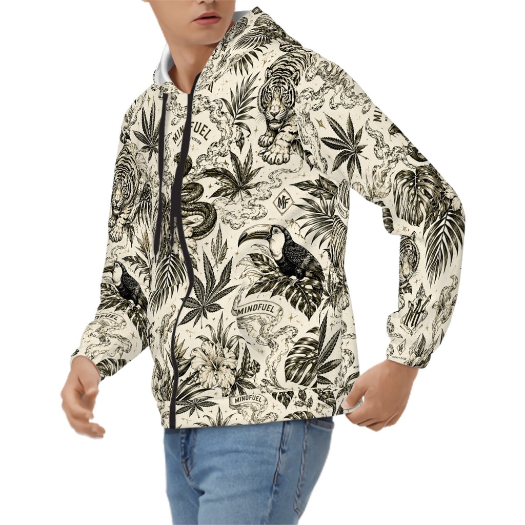 Men's Zip Up Hoodie - Comfortable and Stylish Outerwear for Every Occasion