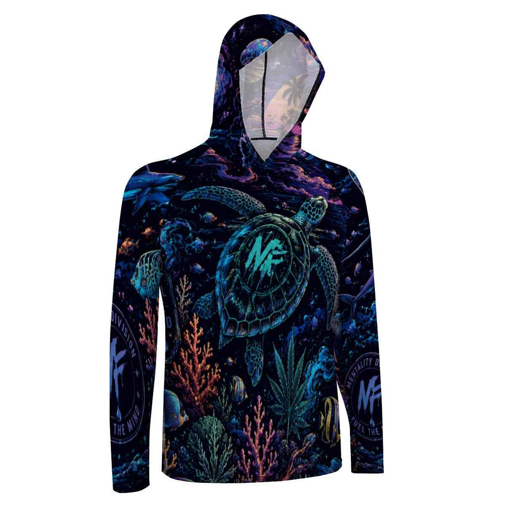 Men's Sun Shirt Ice Silk Hooded Tee