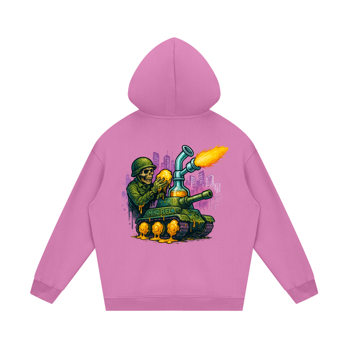 Streetwear Unisex Fleece Hoodie