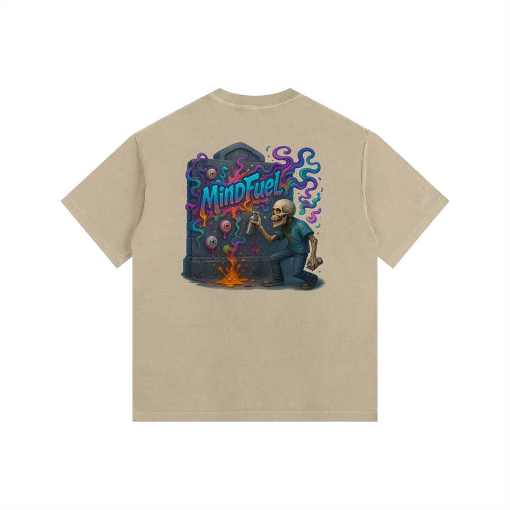 Vintage Washed Oversized Cotton T-Shirt