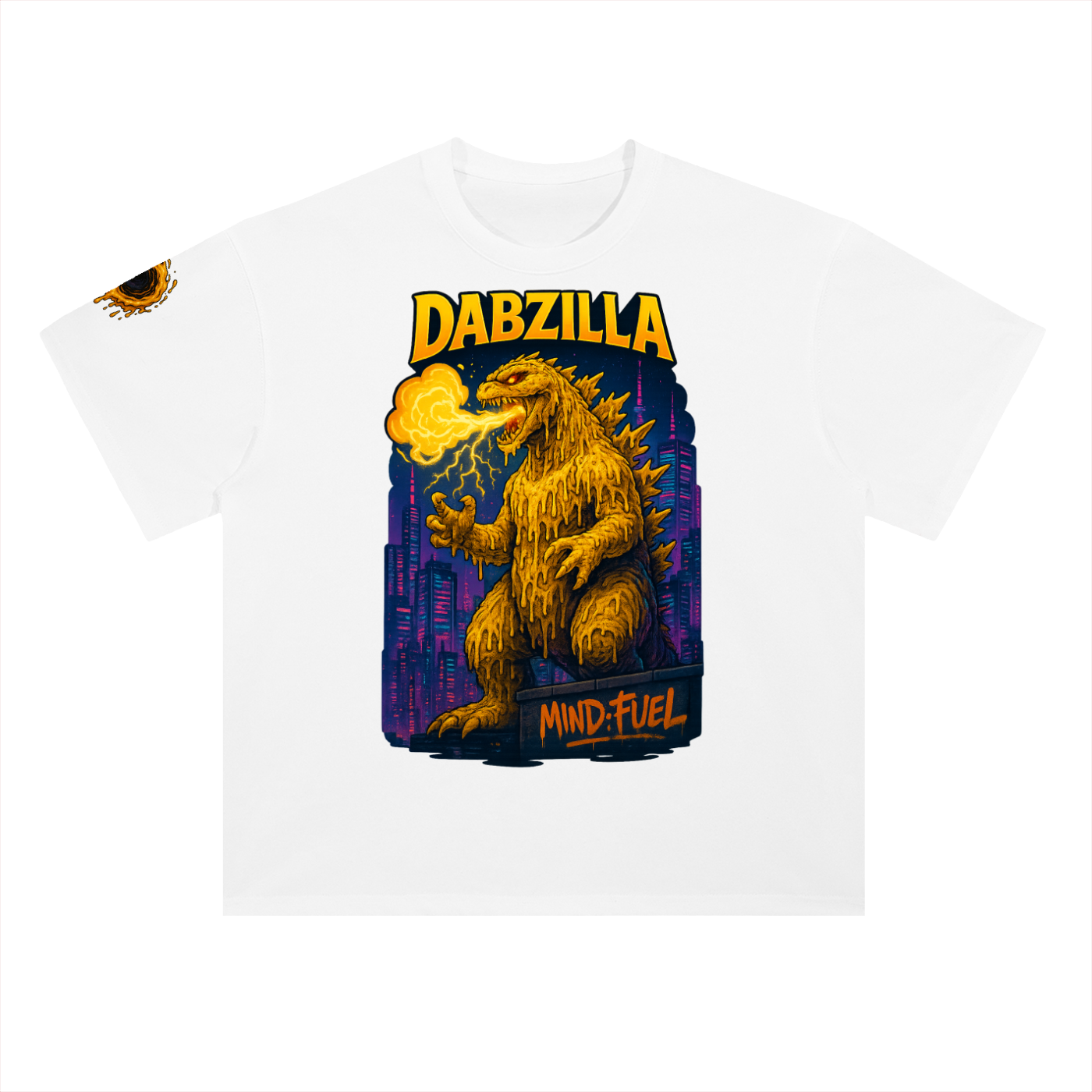 Heavyweight Drop Shoulder Cotton T-Shirt