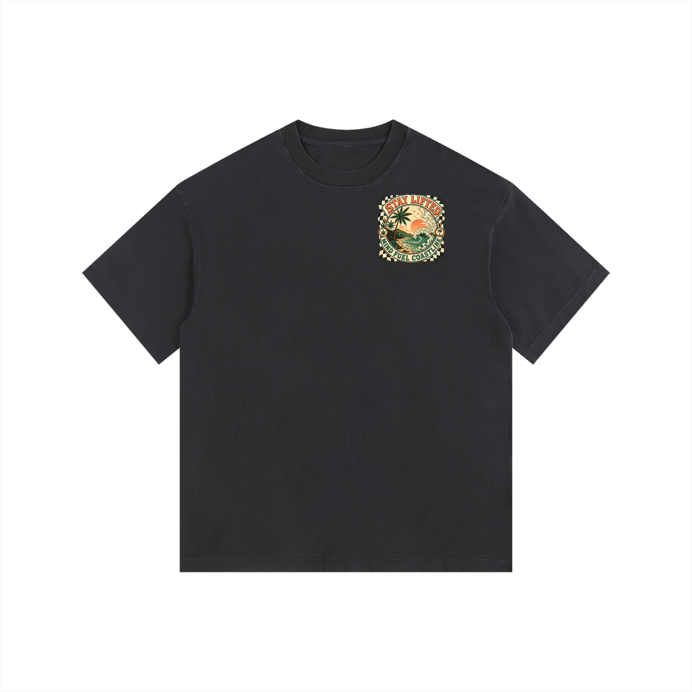 Vintage Washed Oversized Cotton T-Shirt