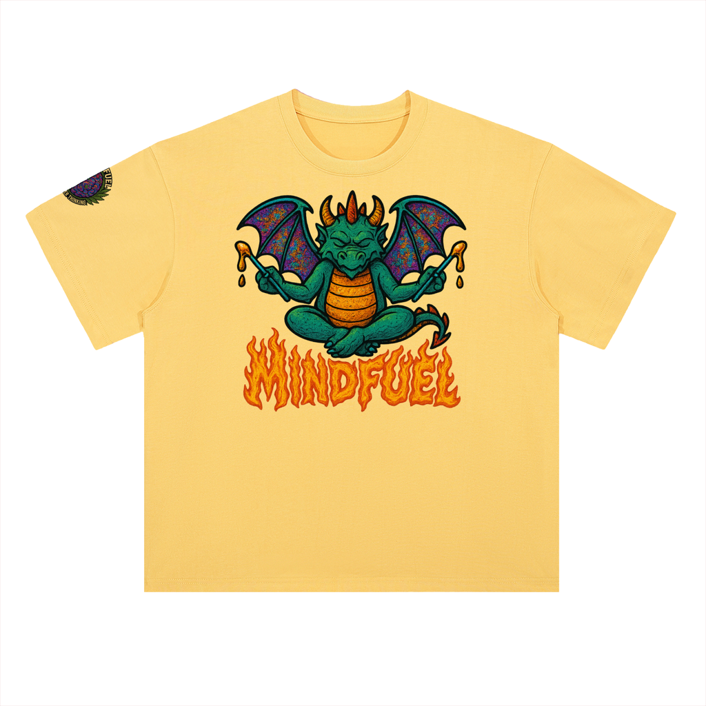 Heavyweight Drop Shoulder Cotton T-Shirt