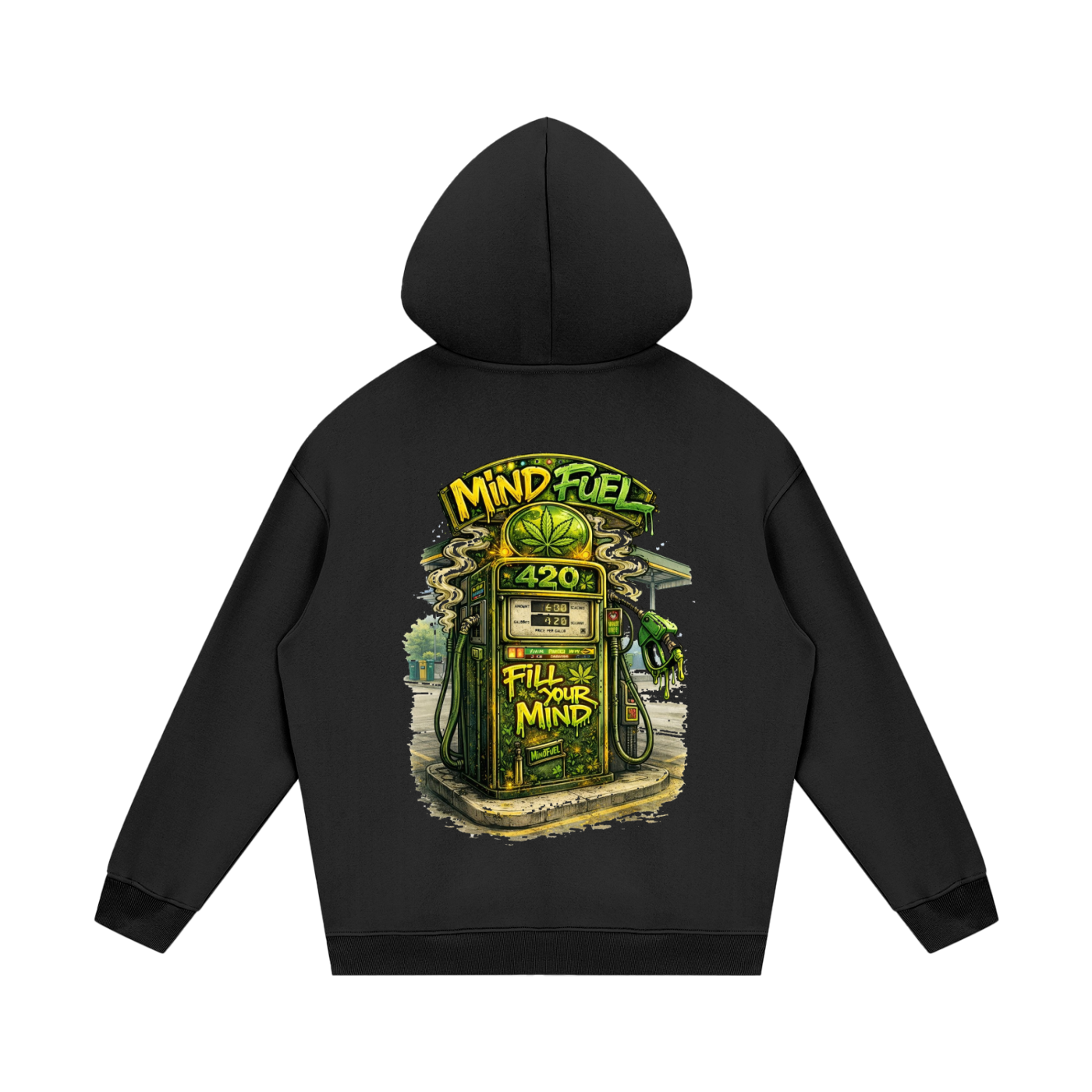 Streetwear Unisex Fleece Hoodie