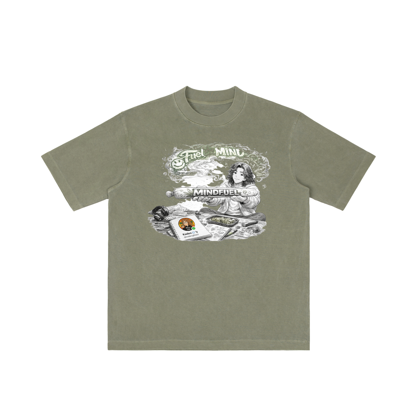 Vintage Wash Drop Shoulder T-shirt