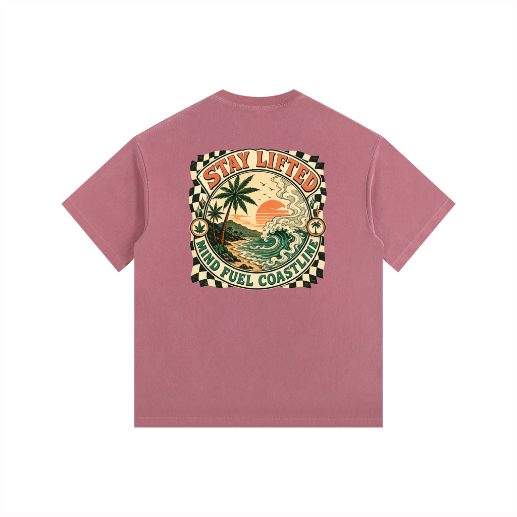 Vintage Washed Oversized Cotton T-Shirt