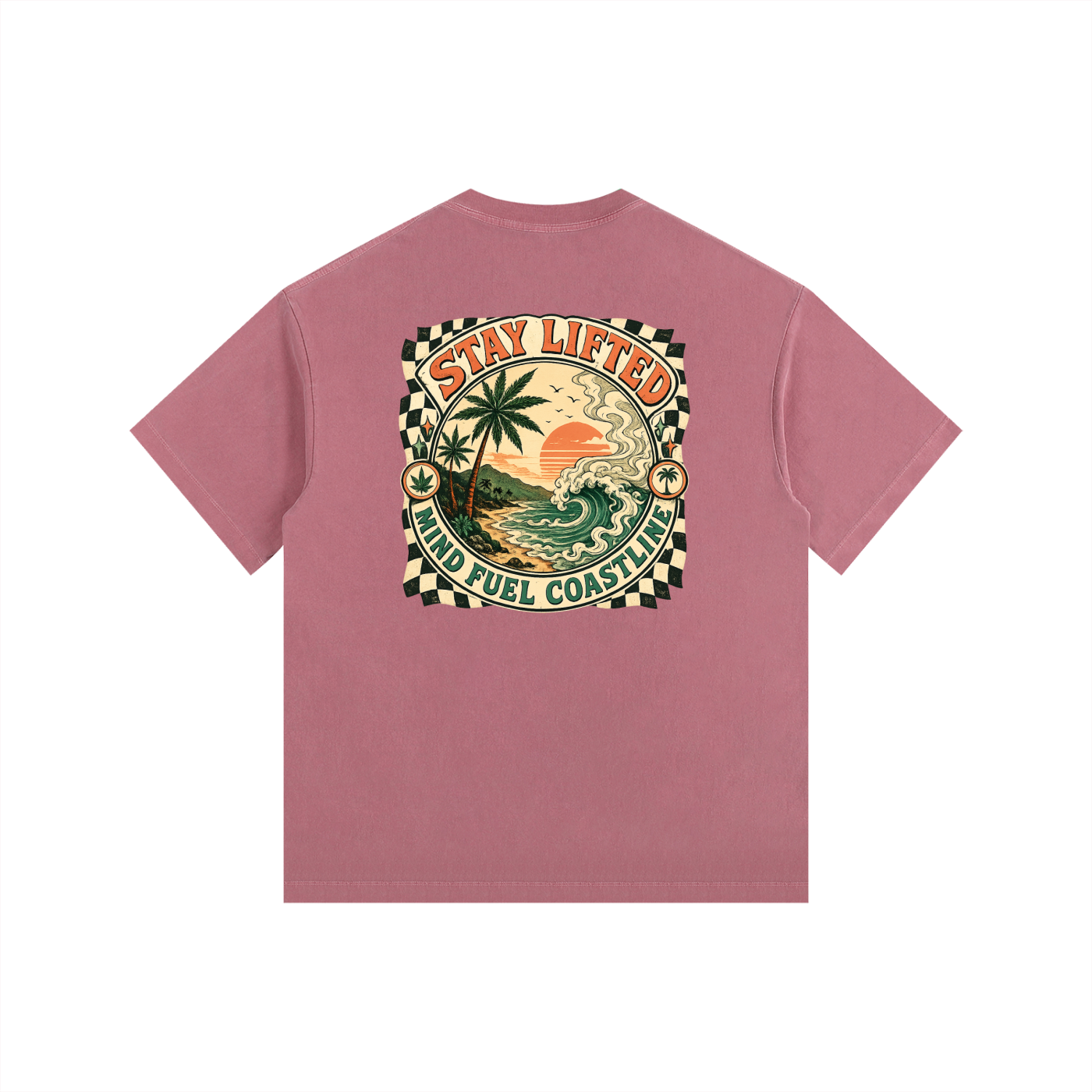 Vintage Washed Oversized Cotton T-Shirt