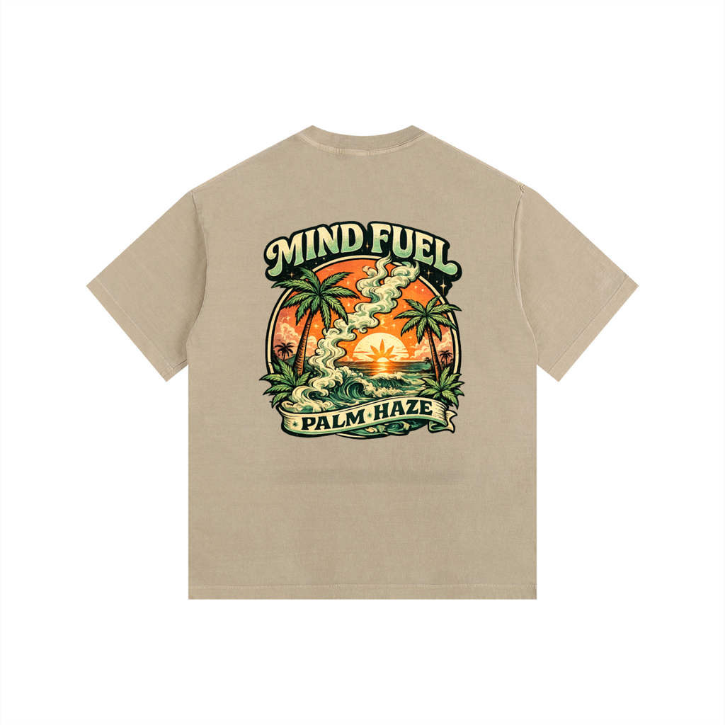 Vintage Washed Oversized Cotton T-Shirt