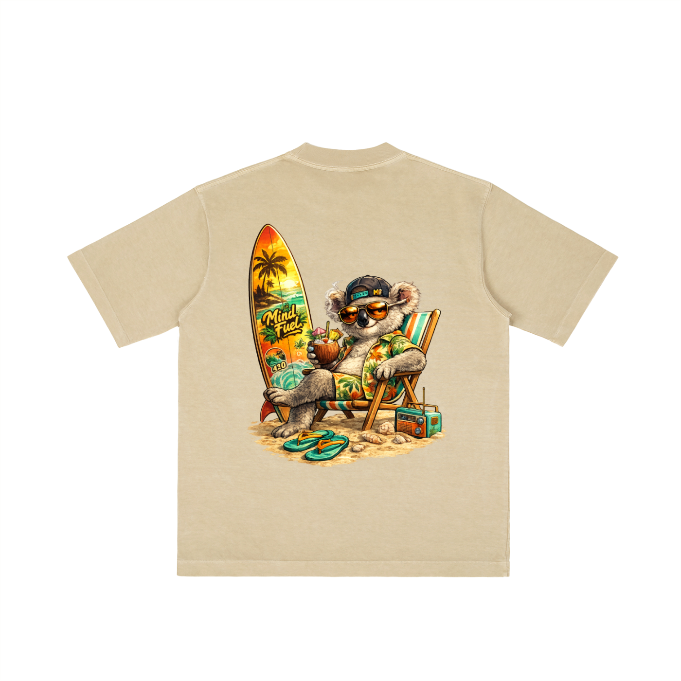 Vintage Wash Drop Shoulder T-shirt