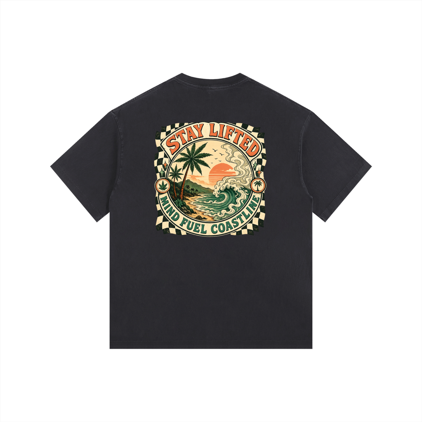 Vintage Washed Oversized Cotton T-Shirt